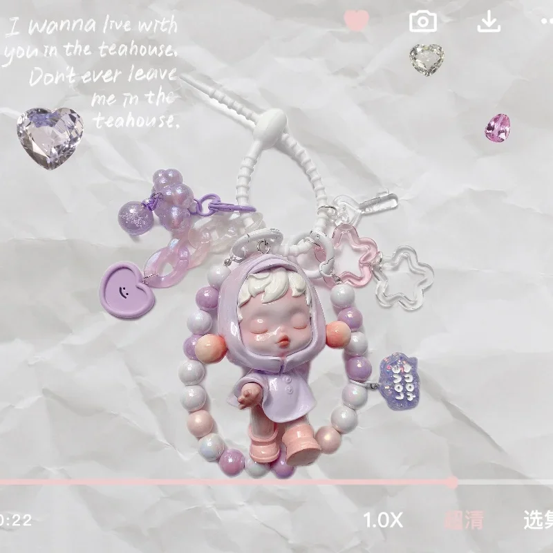 Genuine Skullpanda Temperature Series Cute Doll Creative Keychain Handmade Keychain Bag Pendant Decoration Birthday Toy Gift
Genuine Skullpanda Temperature Series Cute Doll Creative Keychain Handmade Keychain Bag Pendant Decoration Birthday Toy Gift