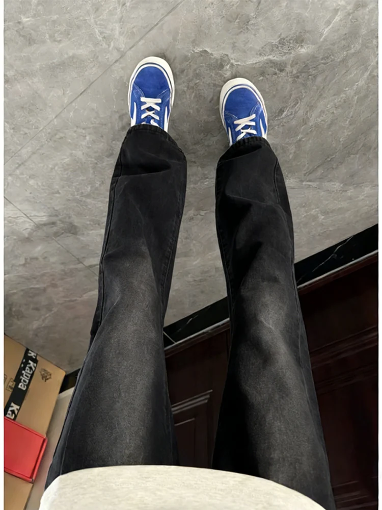 American Waed Bla Micro Flare Jeans for Men Cleanfit Trendy Straight Leg High Street Vibe Sle Youthful Wear All Seasons
American Waed Bla Micro Flare Jeans for Men Cleanfit Trendy Straight Leg High Street Vibe Sle Youthful Wear All Seasons
