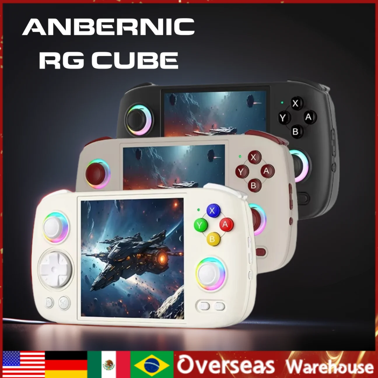 ANBERNIC RG CUBE Ретро портативная игровая консоль Экран видеоплеера WIFI Android 13 RGB Джойстик 8G + 128G RGCube 512G PS2 3,95 дюйма
ANBERNIC RG CUBE Ретро портативная игровая консоль Экран видеоплеера WIFI Android 13 RGB Джойстик 8G + 128G RGCube 512G PS2 3,95 дюйма