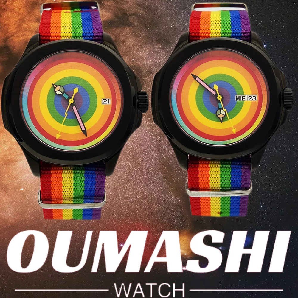 Luxury Men's 44mm automatic mechanical watch mark watch NH35 movement watch Rainbow mechanical watch sapphire waterproof surface
Luxury Men's 44mm automatic mechanical watch mark watch NH35 movement watch Rainbow mechanical watch sapphire waterproof surface