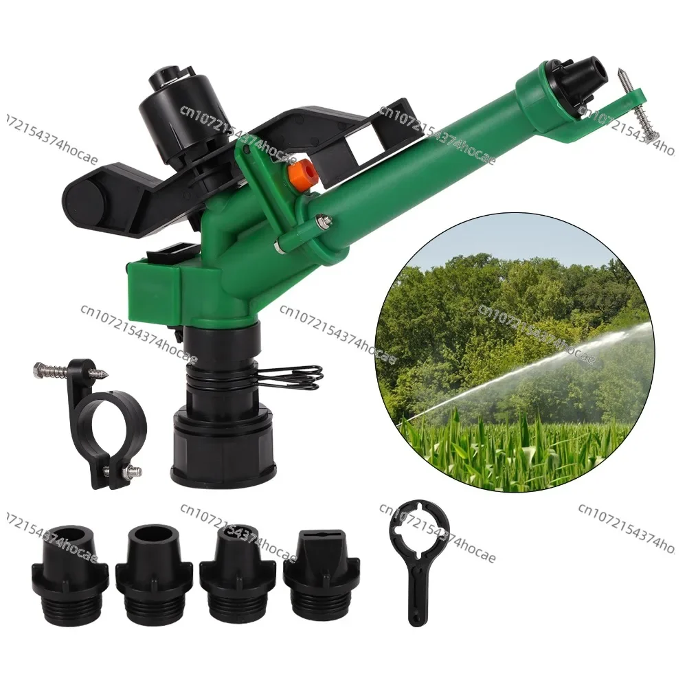 1.5" Female Thread Rocker Impact Sprinkler Long Spray Distance Watering Gun Farmland Lawn Nozzle Irrigation Watering Tools New
1.5" Female Thread Rocker Impact Sprinkler Long Spray Distance Watering Gun Farmland Lawn Nozzle Irrigation Watering Tools New