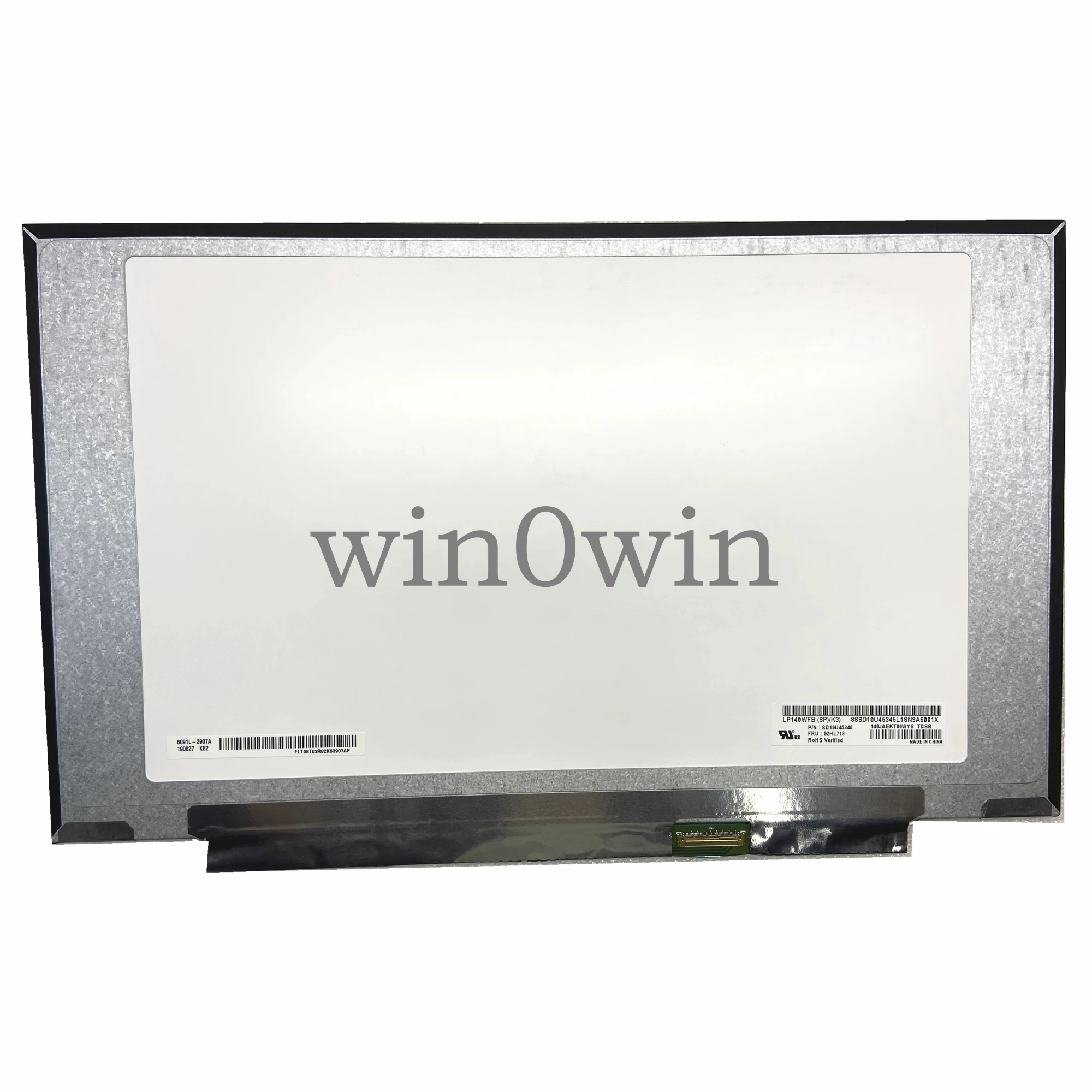 LP140WFB SPK3 14.0 inch IPS Display Panel Matrix 1920X1080 40 PINS Laptop Touch LCD screen
LP140WFB SPK3 14.0 inch IPS Display Panel Matrix 1920X1080 40 PINS Laptop Touch LCD screen