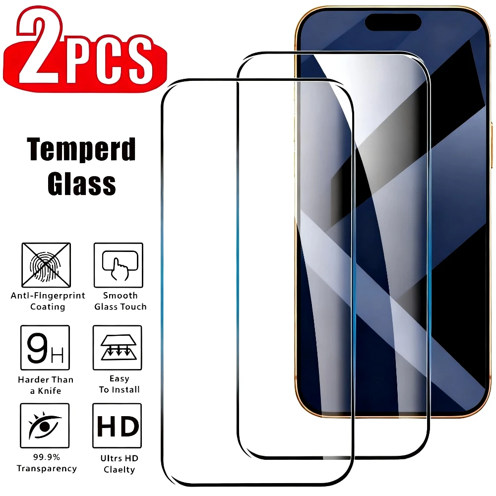 2 шт. ультра прозрачная защитная пленка для экрана для iPhone 17 16 15 14 Pro Max Air 13 12 11 Pro 16 15 14 Plus XR XS 9H Твердость закаленная
2 шт. ультра прозрачная защитная пленка для экрана для iPhone 17 16 15 14 Pro Max Air 13 12 11 Pro 16 15 14 Plus XR XS 9H Твердость закаленная