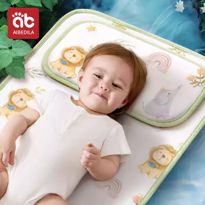 AIBEDILA Baby Stroller Pillow Summer Breathable Ice silk Newborn Pillows For 0-1Y Infant stroller Travel Pillow
AIBEDILA Baby Stroller Pillow Summer Breathable Ice silk Newborn Pillows For 0-1Y Infant stroller Travel Pillow