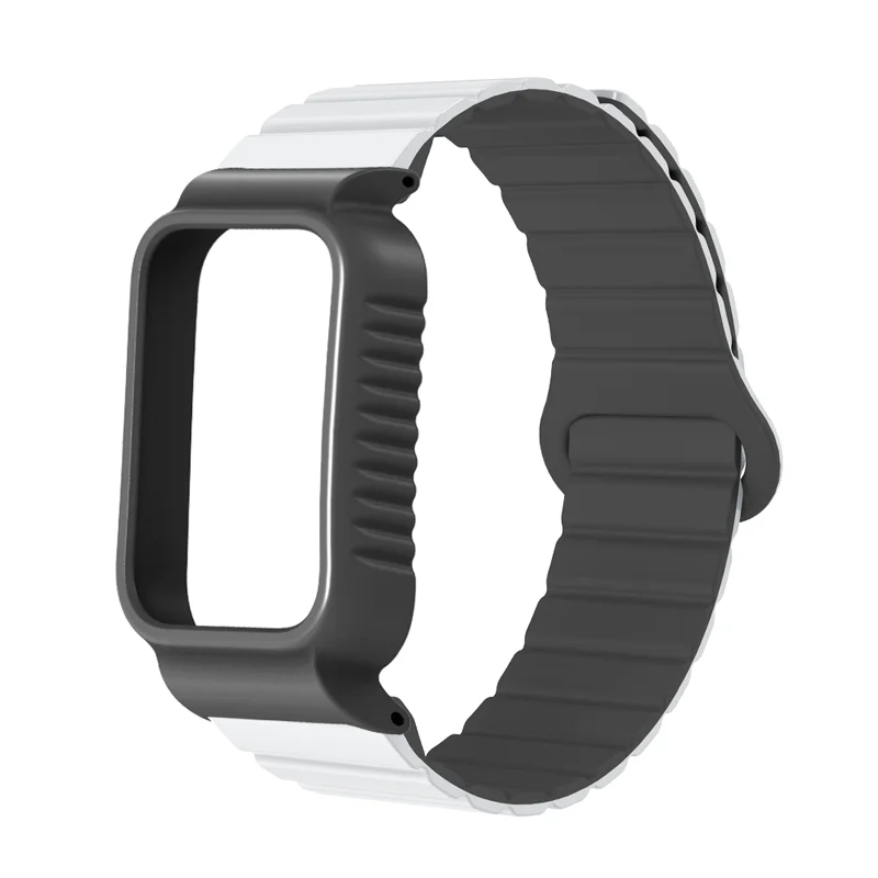 Магнитный ремешок для часов для Xiaomi 8Pro 9Pro Redmi Band4, быстросъемный двухцветный защитный чехол, силиконовые умные часы для мужчин и женщин
Магнитный ремешок для часов для Xiaomi 8Pro 9Pro Redmi Band4, быстросъемный двухцветный защитный чехол, силиконовые умные часы для мужчин и женщин