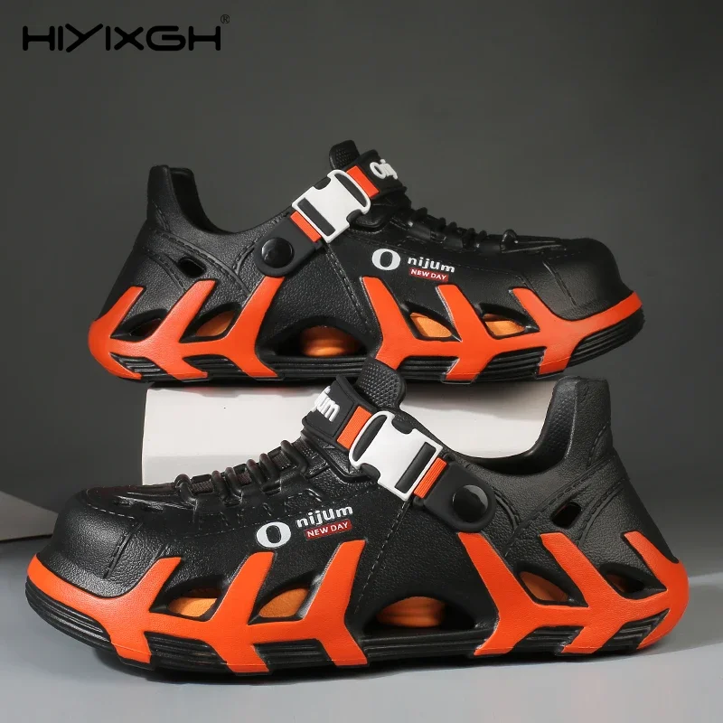 Summer Men's Outdoor Clogs Beach Sandals Sport Breathable Slippers Slides Men Casual Garden Shoes Hiking Male Outdoor Sandals
Summer Men's Outdoor Clogs Beach Sandals Sport Breathable Slippers Slides Men Casual Garden Shoes Hiking Male Outdoor Sandals