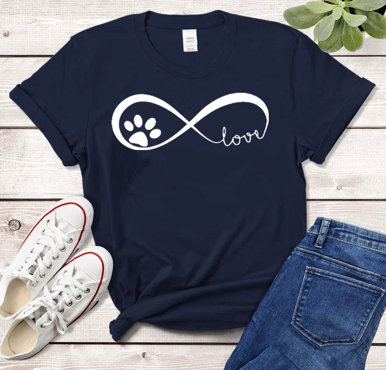 Рубашка Infinity Fur Love Paw с коротким рукавом, футболки с круглым вырезом, уличная одежда в стиле Харадзюку, 100% хлопок, модная Готическая футболка y2k, Прямая поставка
Рубашка Infinity Fur Love Paw с коротким рукавом, футболки с круглым вырезом, уличная одежда в стиле Харадзюку, 100% хлопок, модная Готическая футболка y2k, Прямая поставка