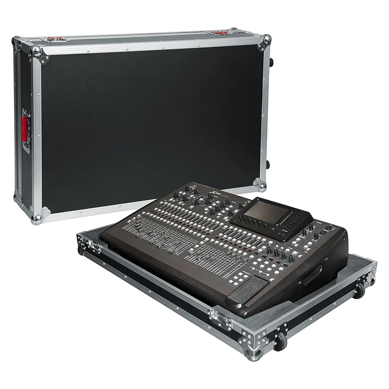 Aluminum Flight Case For X32 Controller Road Case Custom Fit For X32 With Built In Wheels And Tow Handle
Aluminum Flight Case For X32 Controller Road Case Custom Fit For X32 With Built In Wheels And Tow Handle