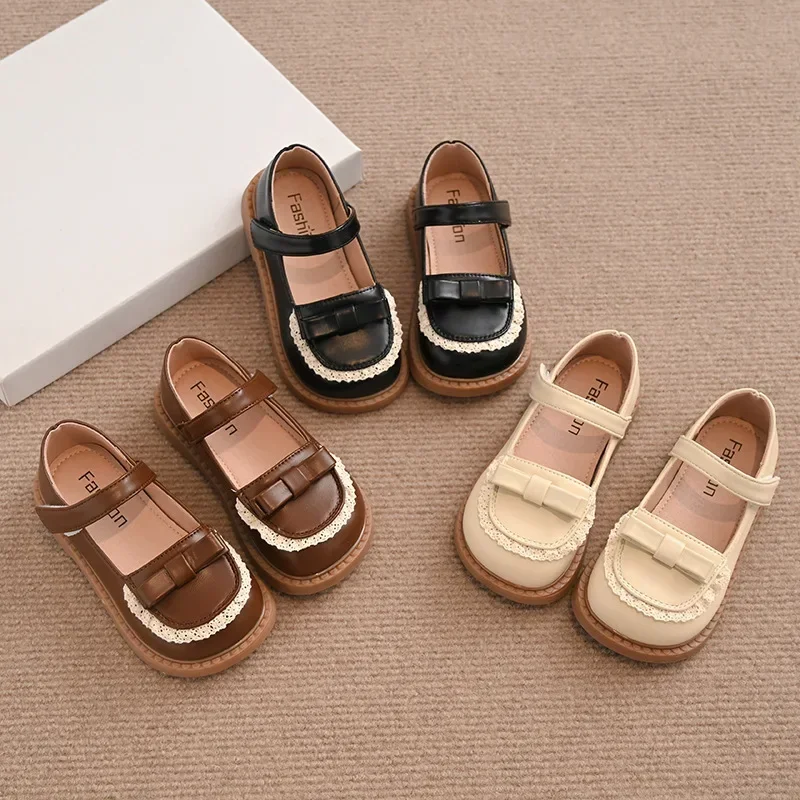 Fashion New Baby Girl Soft Sole Edge Bow Princess Shoes School Student Flats Loafer Kids Size 22-33
Fashion New Baby Girl Soft Sole Edge Bow Princess Shoes School Student Flats Loafer Kids Size 22-33