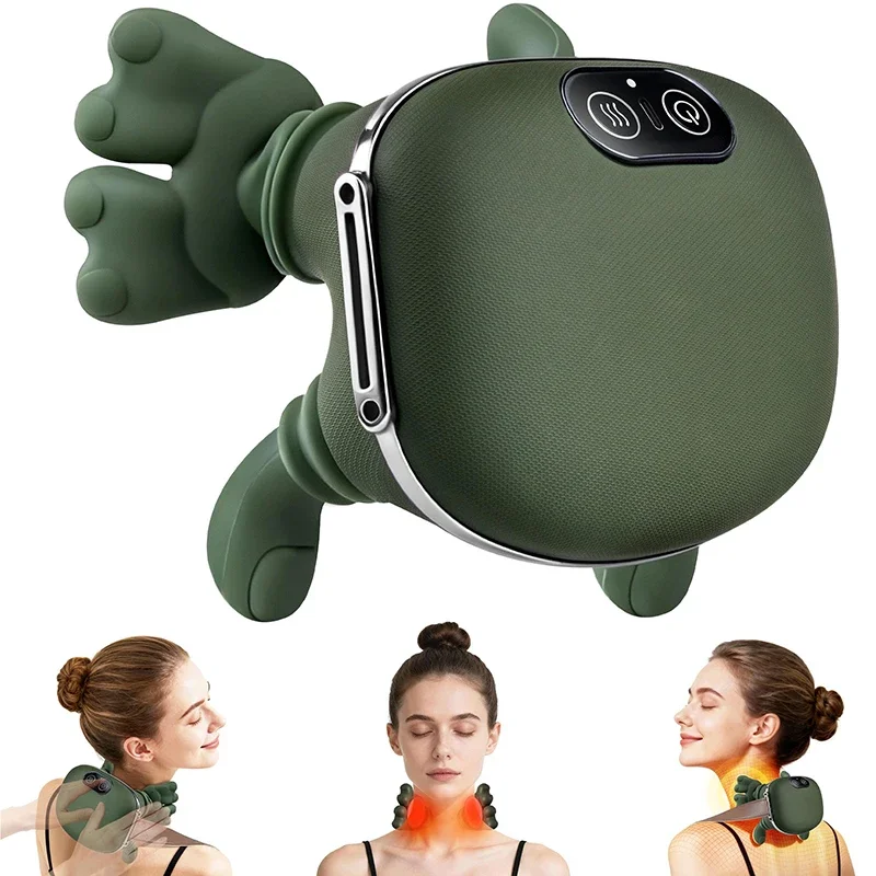 Bionic Finger Neck Shoulder Massager Wireless Neck Cervical Trapezius 4D Kneading Body Back Hand Massage Shawl Brushless Motor
Bionic Finger Neck Shoulder Massager Wireless Neck Cervical Trapezius 4D Kneading Body Back Hand Massage Shawl Brushless Motor