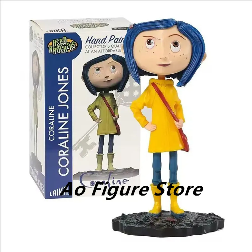 Фигурка из фильма Coraline, трясущаяся голова, настольная модель, украшения, подарок на день рождения, Рождество, детские игрушки
Фигурка из фильма Coraline, трясущаяся голова, настольная модель, украшения, подарок на день рождения, Рождество, детские игрушки