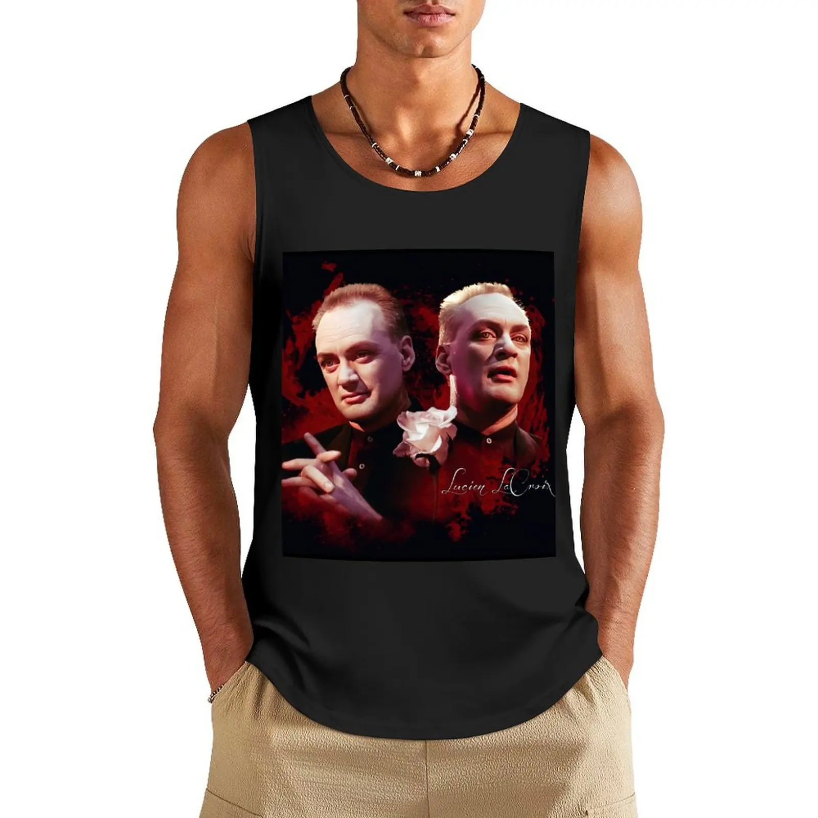 Forever Knight - Lucien LaCroix - Nigel Bennett Art Tank Top gym wear men Bodybuilding shirt t shirt gym
Forever Knight - Lucien LaCroix - Nigel Bennett Art Tank Top gym wear men Bodybuilding shirt t shirt gym