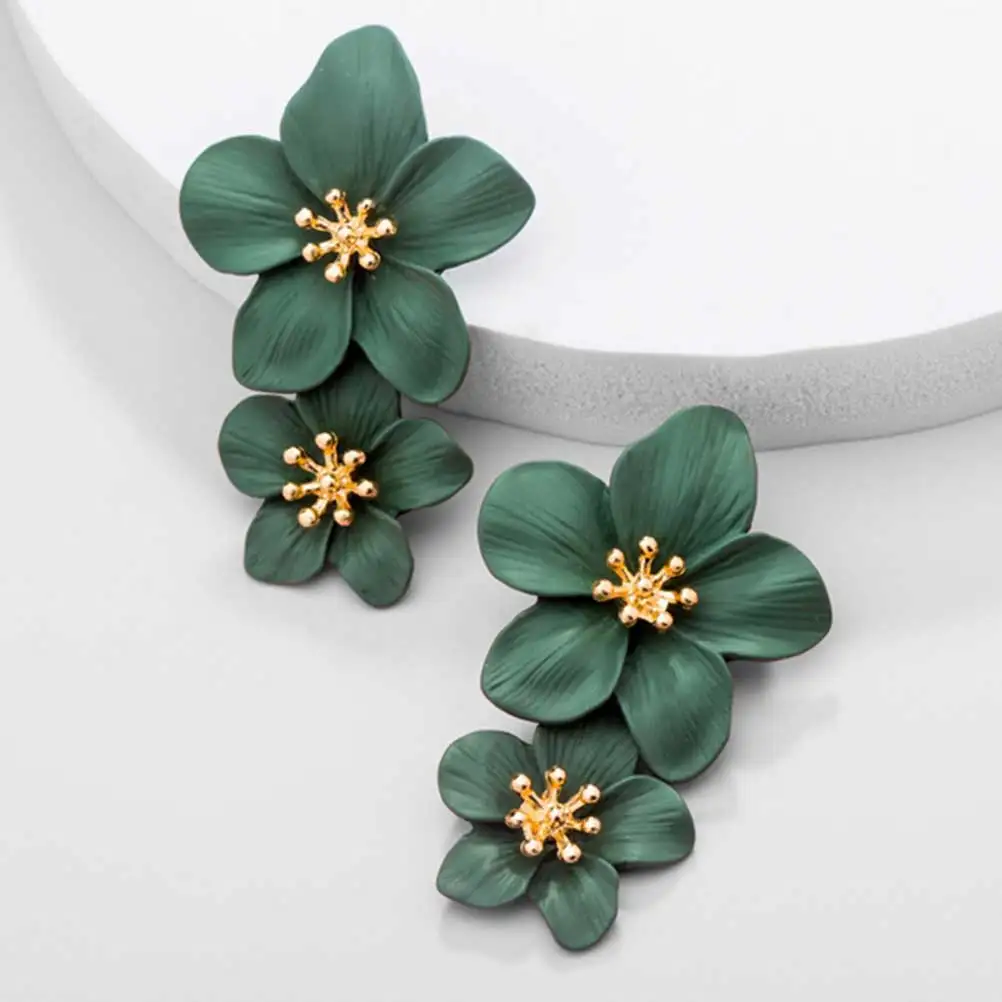 Flower Earrings Design for Woman Flower Eardrop Durable Lightweight Alloy Travel Daily Life Photos Accessories
Flower Earrings Design for Woman Flower Eardrop Durable Lightweight Alloy Travel Daily Life Photos Accessories