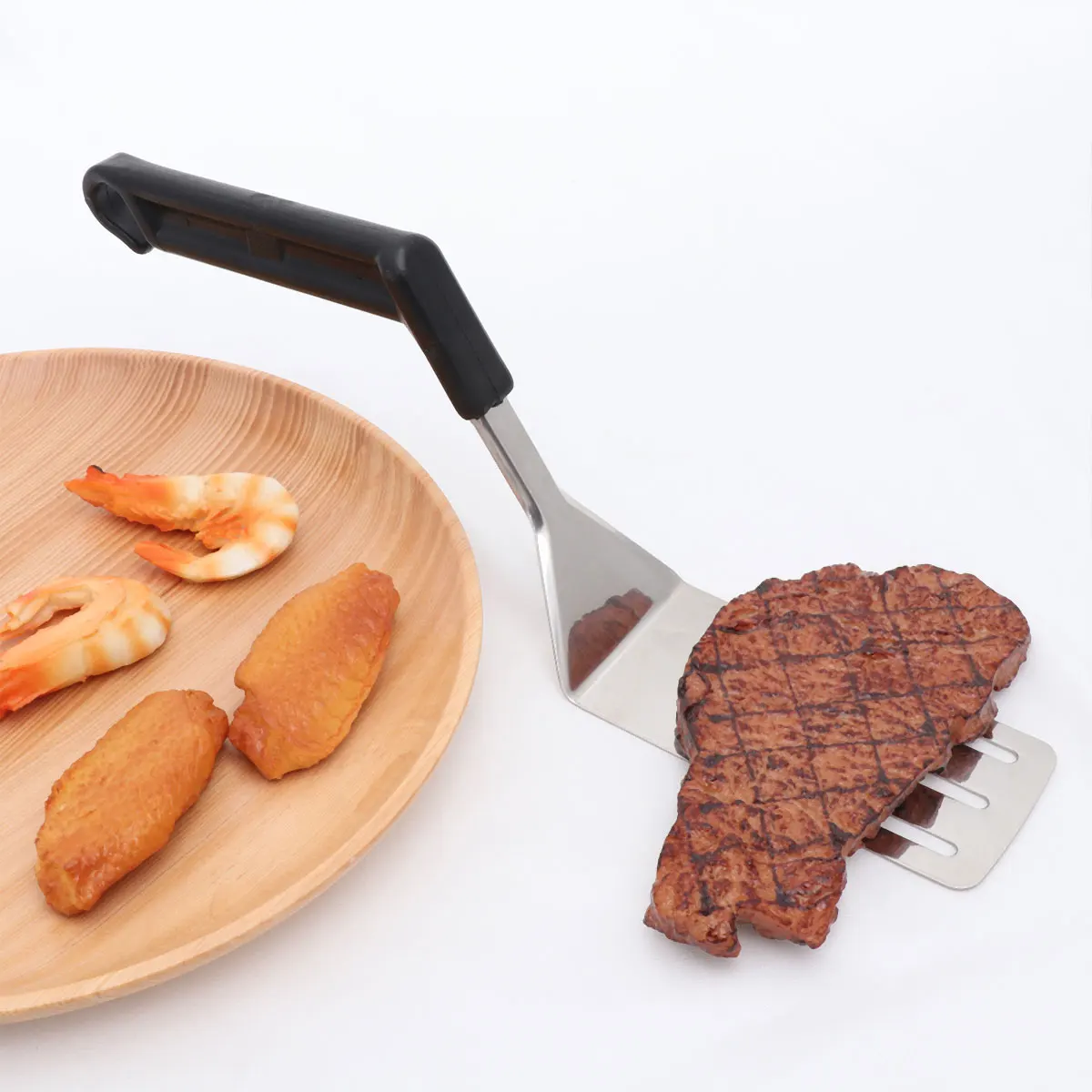 Stainless Steel Frying Spatula Hollow Design Oil Draining Slot Cooking Gadgets Egg Omelet Burger Steak Turner Kitchen Utensil
Stainless Steel Frying Spatula Hollow Design Oil Draining Slot Cooking Gadgets Egg Omelet Burger Steak Turner Kitchen Utensil