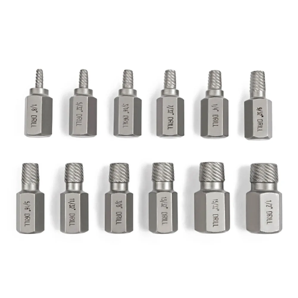 Easy And Fast Screw Removal Stripped Screws Broken Screws Damaged Screw Extractor Set Broken Bolt Easy Identification
Easy And Fast Screw Removal Stripped Screws Broken Screws Damaged Screw Extractor Set Broken Bolt Easy Identification