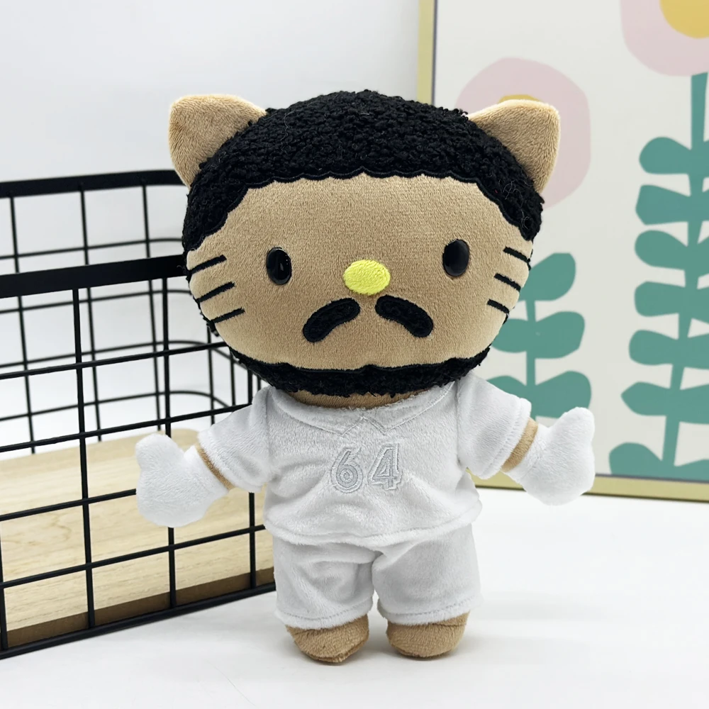 Hello Kitty Bad Bunny Plush Toy in White 64 Number with Beard and Curly Hair, Perfect for Collectors and Kids Gift
Hello Kitty Bad Bunny Plush Toy in White 64 Number with Beard and Curly Hair, Perfect for Collectors and Kids Gift