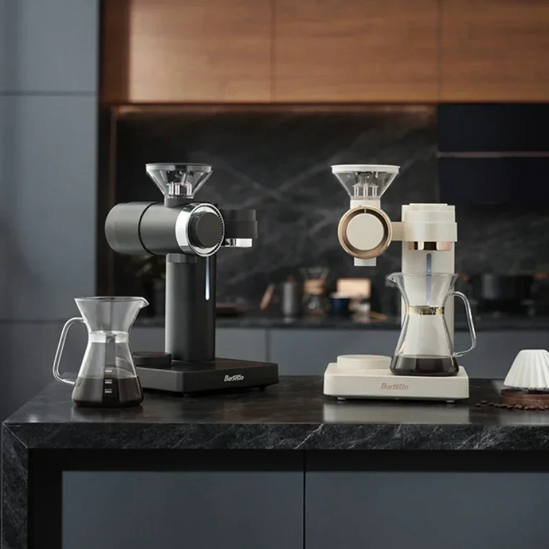 Barsetto O2 Smart Pour-over Coffee Machine Fast Heating Built-In Grinder 50 Step Grind Automatic Barista Mode Descaling Function
Barsetto O2 Smart Pour-over Coffee Machine Fast Heating Built-In Grinder 50 Step Grind Automatic Barista Mode Descaling Function