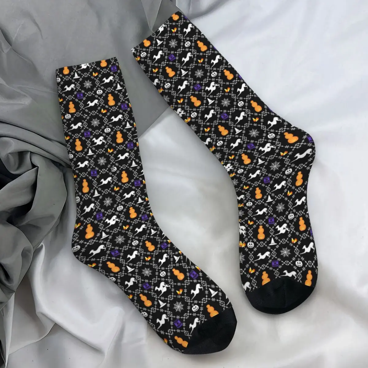 Retro Halloween Socks Spider Web Pumpkin Gothic Stockings Women Men Quality Cycling Socks Spring Custom Anti-Slip Socks
Retro Halloween Socks Spider Web Pumpkin Gothic Stockings Women Men Quality Cycling Socks Spring Custom Anti-Slip Socks