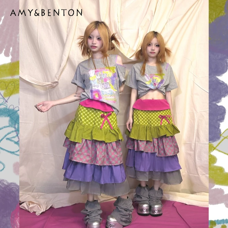 Latest Personalized Original Innovative Colorful Cake Skirts Heavy Industry Multi-layer Irregular Kawaii Skirt Women's Clothes
Latest Personalized Original Innovative Colorful Cake Skirts Heavy Industry Multi-layer Irregular Kawaii Skirt Women's Clothes
