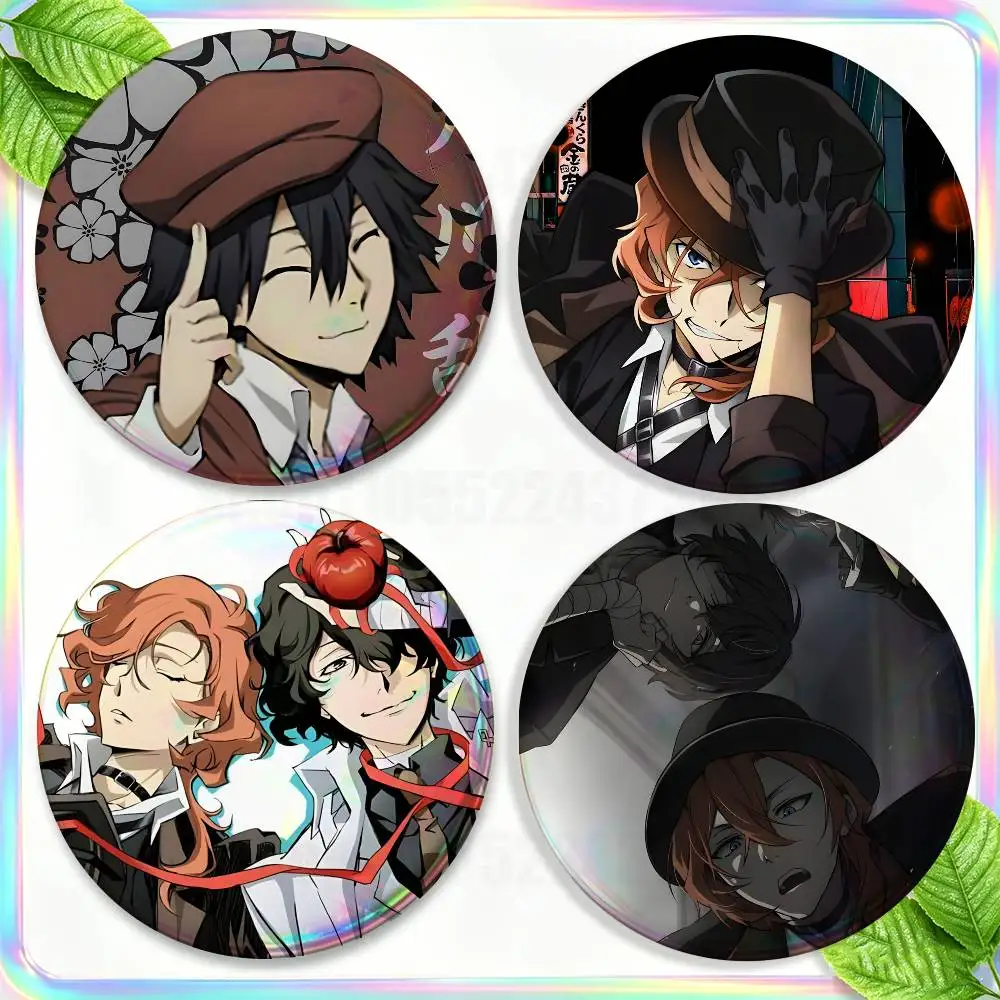 Anime B-Bungo Dazai Chuuya 2-piece set Pins Backpack Clothes Jewelry Accessories Round Brooch Button Badge Fans Collection Gifts
Anime B-Bungo Dazai Chuuya 2-piece set Pins Backpack Clothes Jewelry Accessories Round Brooch Button Badge Fans Collection Gifts