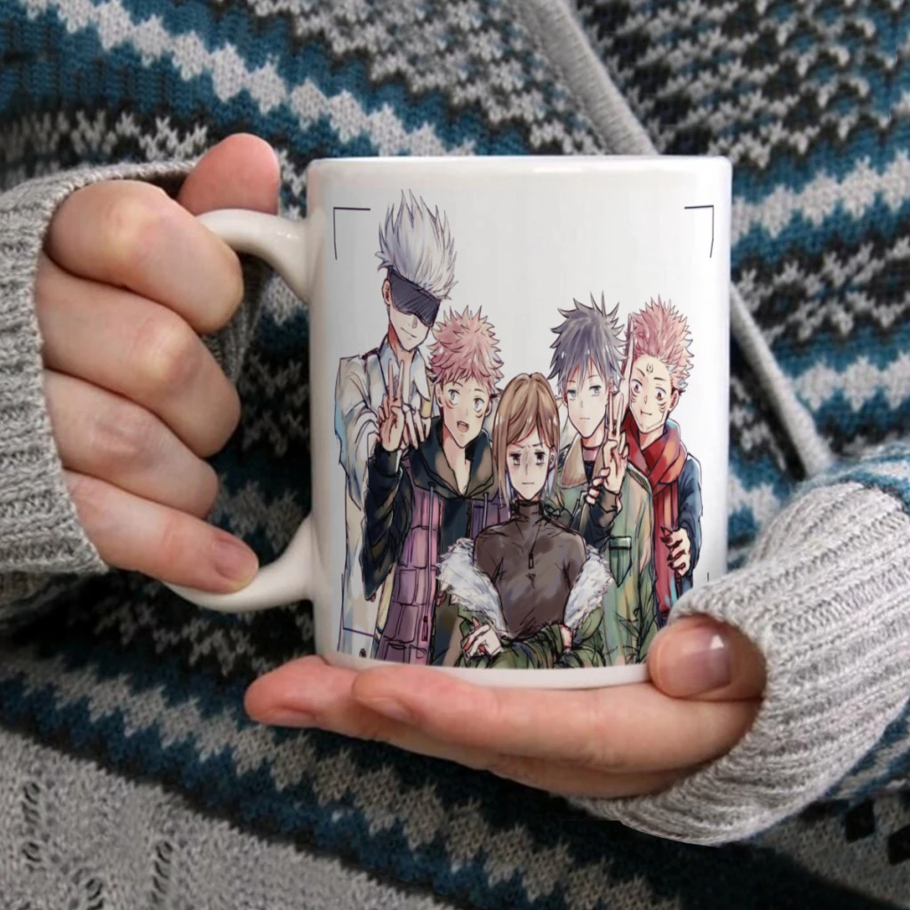 Jujutsu Kaisen Gojo Satoru White Mug 11oz Ceramic Tea Cup Coffee Mug Friends Birthday Gift
Jujutsu Kaisen Gojo Satoru White Mug 11oz Ceramic Tea Cup Coffee Mug Friends Birthday Gift