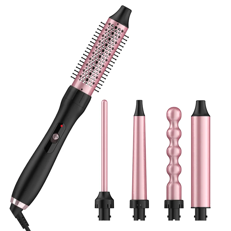 Fast PTC Heating Nano Ceramic Brush Curling Iron LED Temperature Display Anti-Scald Design Straight Wand for All Hair Types
Fast PTC Heating Nano Ceramic Brush Curling Iron LED Temperature Display Anti-Scald Design Straight Wand for All Hair Types