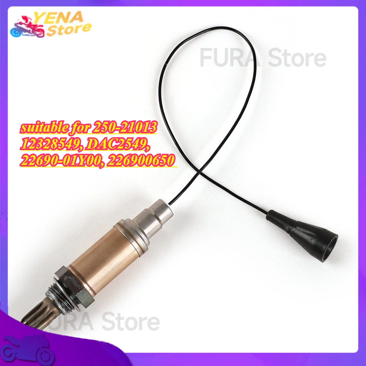 High-quality oxygen sensor is suitable for 250-21013 12328549, DAC2549, 22690-01Y00, 226900650
High-quality oxygen sensor is suitable for 250-21013 12328549, DAC2549, 22690-01Y00, 226900650
