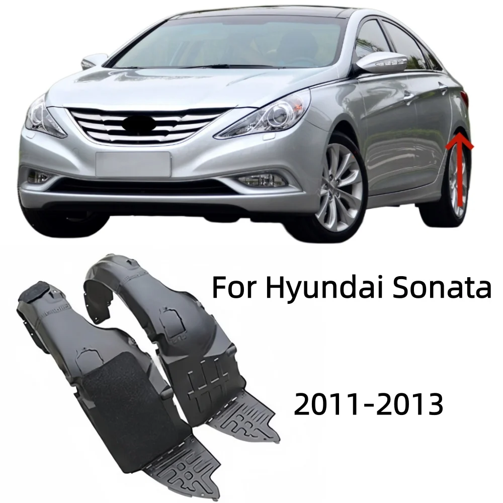 For Hyundai Sonata rear wheel liner mudguard 2011-2013
For Hyundai Sonata rear wheel liner mudguard 2011-2013