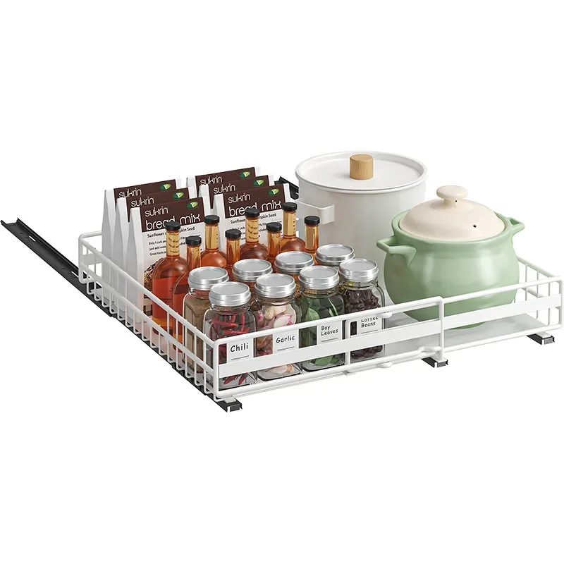 Sliding Drawers Bowl Basket Storage Rack Slide Out Cabinet Seasoning Bottle Organizer Pullout Pantry Shelves
Sliding Drawers Bowl Basket Storage Rack Slide Out Cabinet Seasoning Bottle Organizer Pullout Pantry Shelves