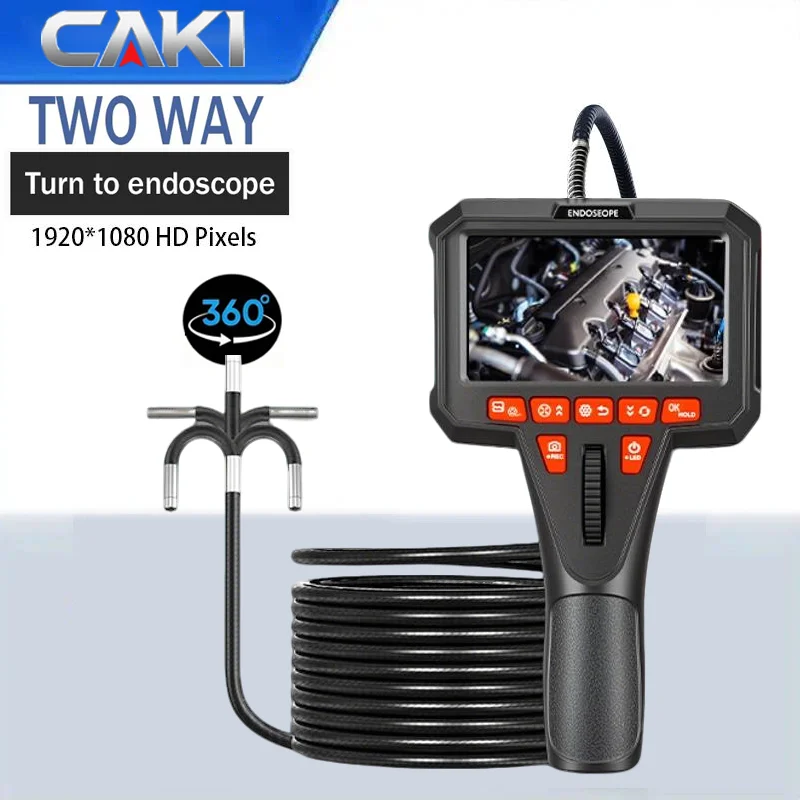 360 Articulating Borescope 1080P 6mm 4.5inch LCD Monitor Industrial Inspection Camera Diesel Engine Inspection Pipeline Aviation
360 Articulating Borescope 1080P 6mm 4.5inch LCD Monitor Industrial Inspection Camera Diesel Engine Inspection Pipeline Aviation