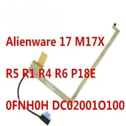 Screen cable for Dell Alienware 17 M17X R1 R5 R6 P18E 5pcs
Screen cable for Dell Alienware 17 M17X R1 R5 R6 P18E 5pcs