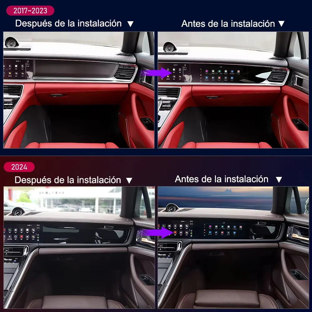 Multimedia Android Co-pilot Player For Porsche Panamera 2017-2024 Wireless CarPlay Entertainment Head Unit Navigation Bluetooth
Multimedia Android Co-pilot Player For Porsche Panamera 2017-2024 Wireless CarPlay Entertainment Head Unit Navigation Bluetooth