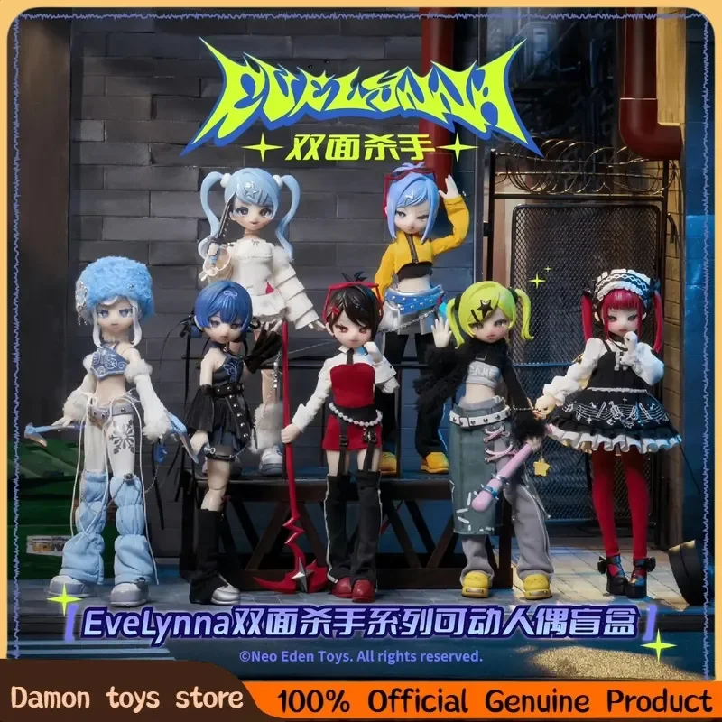 Eve Lynna Double Face Killer Series BJD Blind Box Eve Lynna V2 Mystery Box Joint Movable Dress Up Doll Surprise Bag Toy Gifts
Eve Lynna Double Face Killer Series BJD Blind Box Eve Lynna V2 Mystery Box Joint Movable Dress Up Doll Surprise Bag Toy Gifts