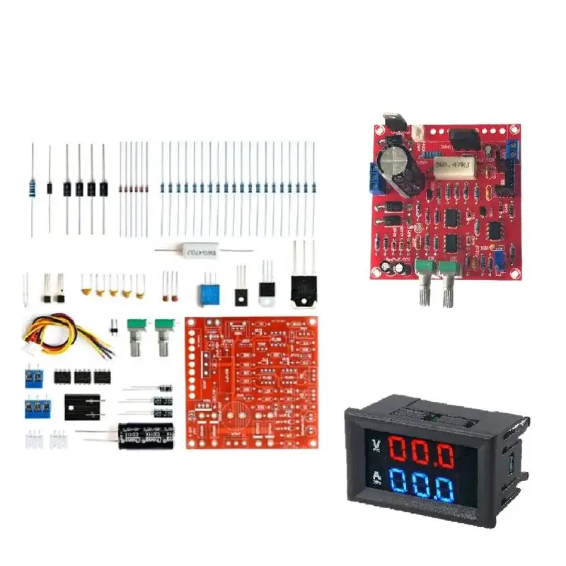 0-30V 2mA-3A DC Regulated Power Supply DIY Kit for Adjustable Current Limit Protection in Lab Short Circuits with 100V Voltmeter
0-30V 2mA-3A DC Regulated Power Supply DIY Kit for Adjustable Current Limit Protection in Lab Short Circuits with 100V Voltmeter