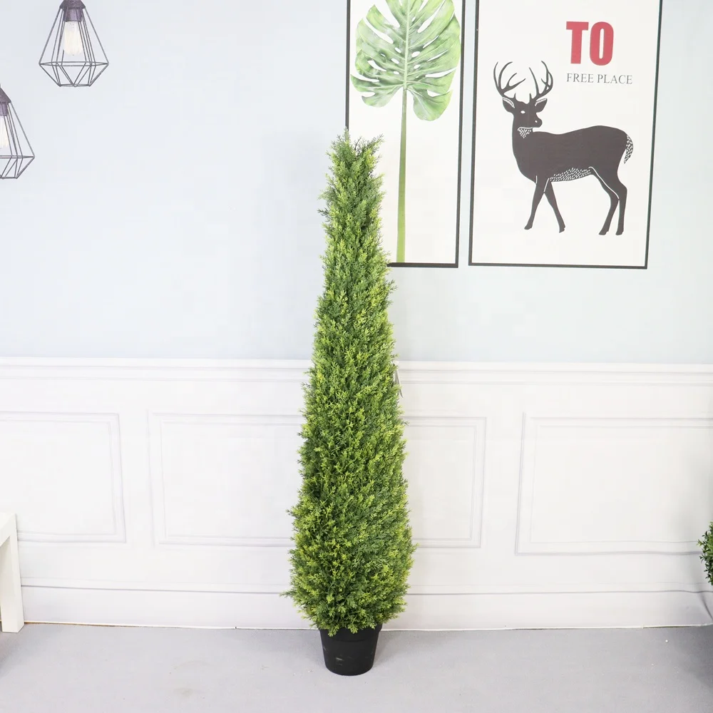 Artificial simulation plant cedar tree cone cypress shrub potted green plant home decoration shopping mall window decoration
Artificial simulation plant cedar tree cone cypress shrub potted green plant home decoration shopping mall window decoration