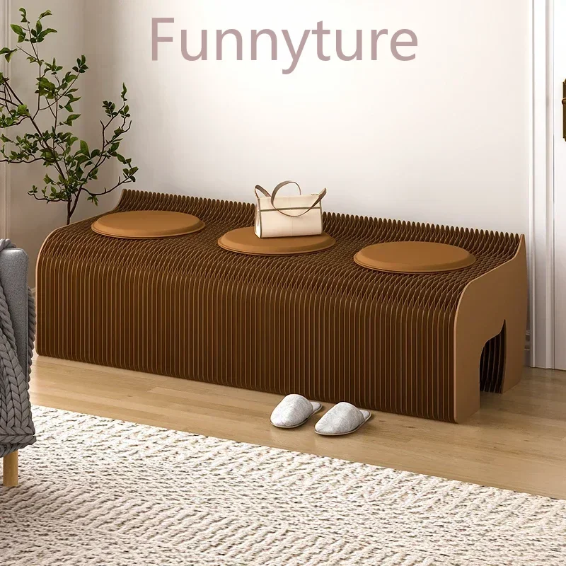 Foldable Screen partition living room folding bench bedroom bedside stool home shoe change low stool sitting furniture bench
Foldable Screen partition living room folding bench bedroom bedside stool home shoe change low stool sitting furniture bench