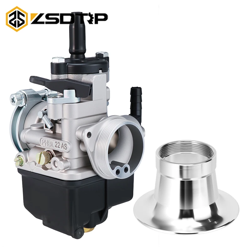 ZSDTRP PHBL 22AS 2T(A) R2707 Carburetor with Air Filter DELLORTO PHBL Carburetor Set
ZSDTRP PHBL 22AS 2T(A) R2707 Carburetor with Air Filter DELLORTO PHBL Carburetor Set