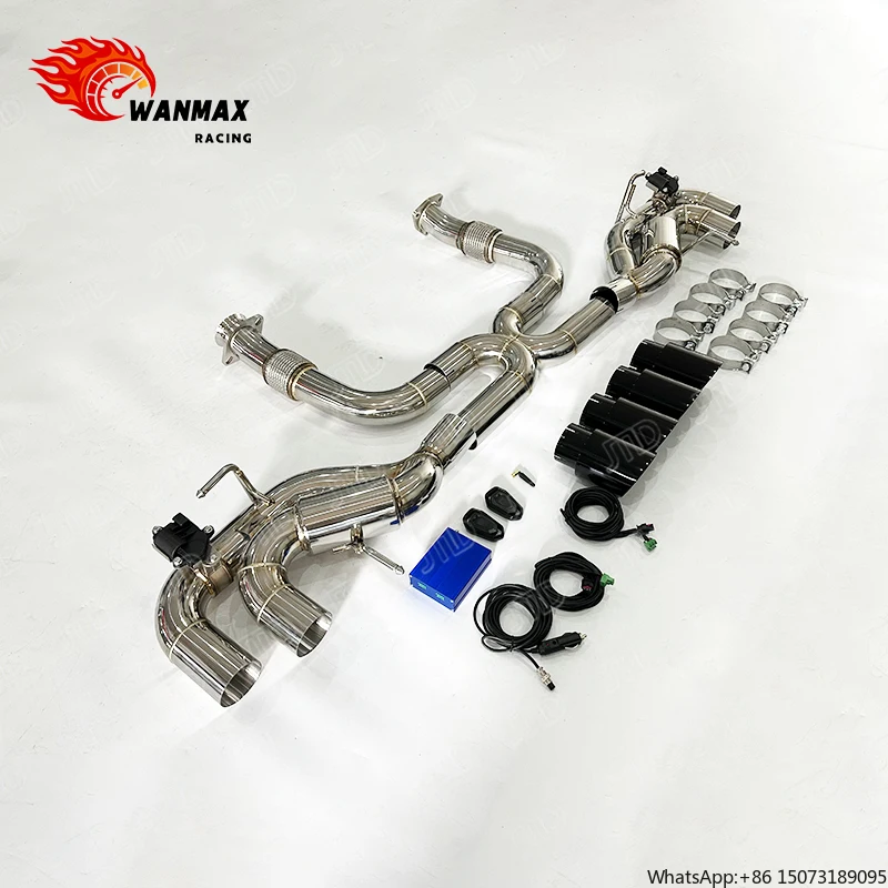 For 2023 C8 Convertible LT2 Engine, High-Performance Polished Stainless Catback with E-Valve Controller, In Stock
For 2023 C8 Convertible LT2 Engine, High-Performance Polished Stainless Catback with E-Valve Controller, In Stock