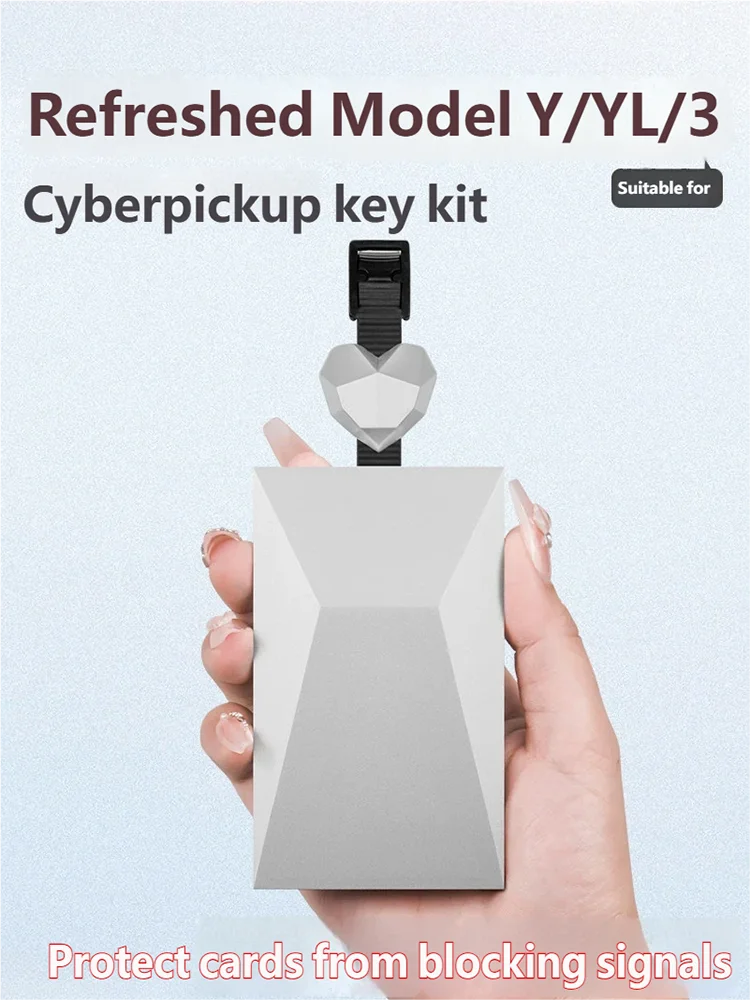 Cybertruck Key Card Holder For Tesla Model 3 Model Y Model YL Car Key Card Protector Cover Auto Car Accessories Key Case
Cybertruck Key Card Holder For Tesla Model 3 Model Y Model YL Car Key Card Protector Cover Auto Car Accessories Key Case