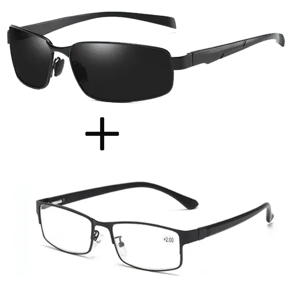 2Pcs!!! rectangular Comfortable Frame Ultralight Reading Glasses for Men Women and Alloy Sports Polarized Sunglasses Outdoor
2Pcs!!! rectangular Comfortable Frame Ultralight Reading Glasses for Men Women and Alloy Sports Polarized Sunglasses Outdoor