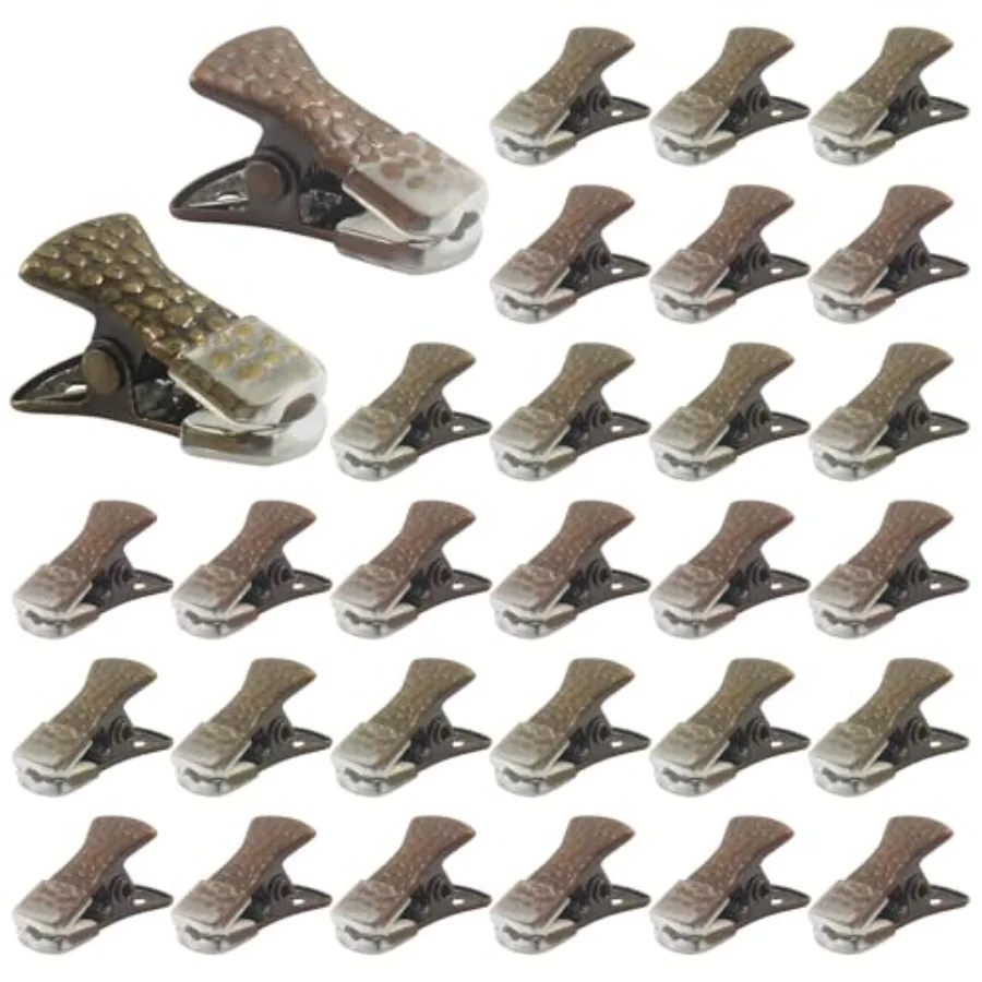 40 Pack Mini Metal Alligator Clips, Small Clips for Crafts, Jewelry Making, Office and Home Organization, DIY Projects
40 Pack Mini Metal Alligator Clips, Small Clips for Crafts, Jewelry Making, Office and Home Organization, DIY Projects