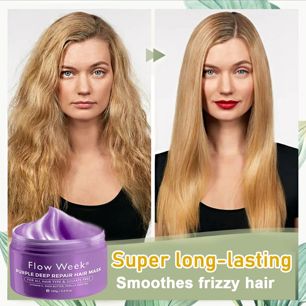 100g Deep Repair Hair Mask Repair Dry & Damaged Hair Mask Make Hair Soft Smooth Deep Repair Keratin Hair Treatment for Hair Care
100g Deep Repair Hair Mask Repair Dry & Damaged Hair Mask Make Hair Soft Smooth Deep Repair Keratin Hair Treatment for Hair Care
