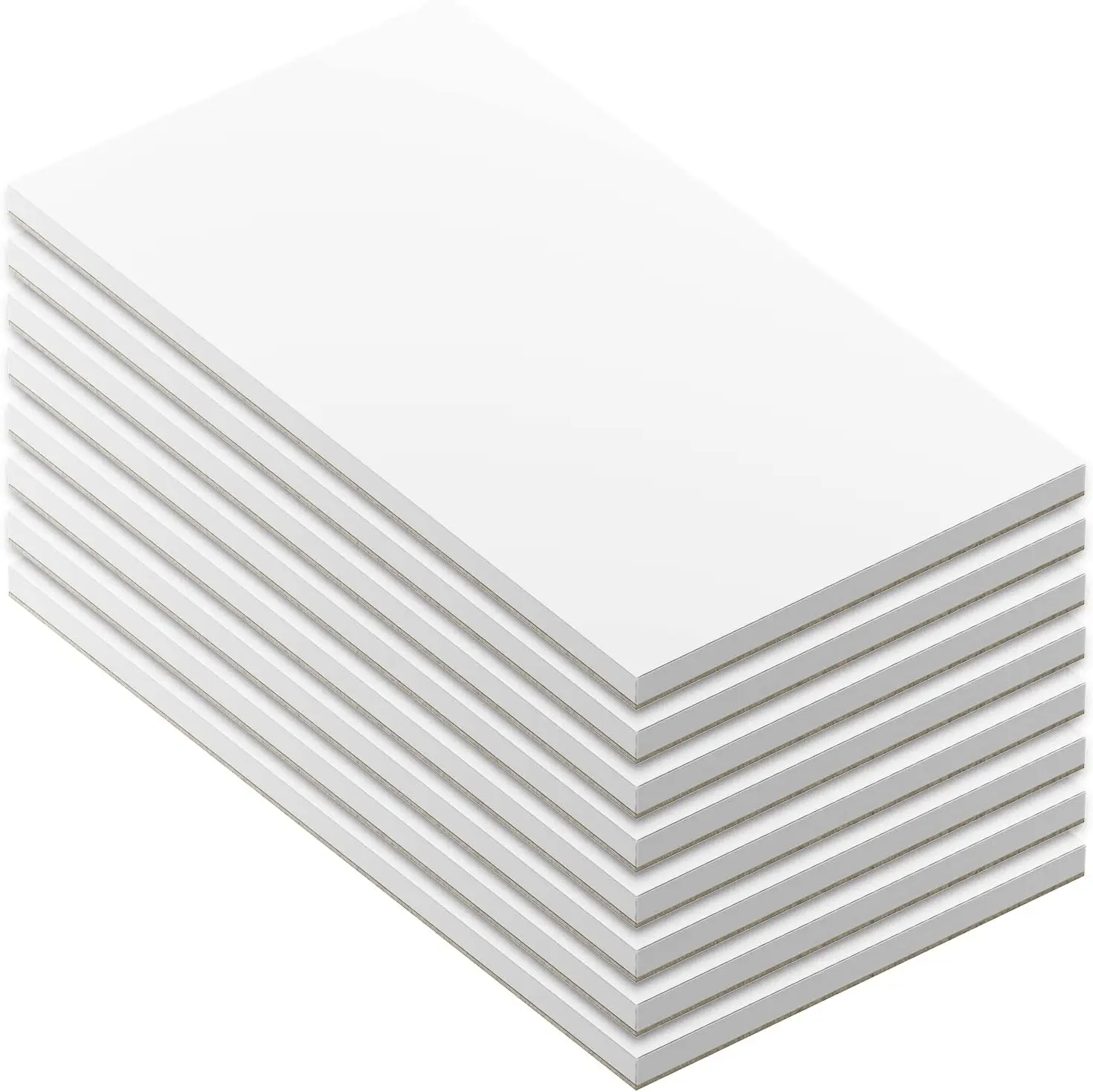 3x5 Inch Memo Pads, 50 Sheets Each, Pack of 8, Blank White Paper with Cardboard Backing
3x5 Inch Memo Pads, 50 Sheets Each, Pack of 8, Blank White Paper with Cardboard Backing