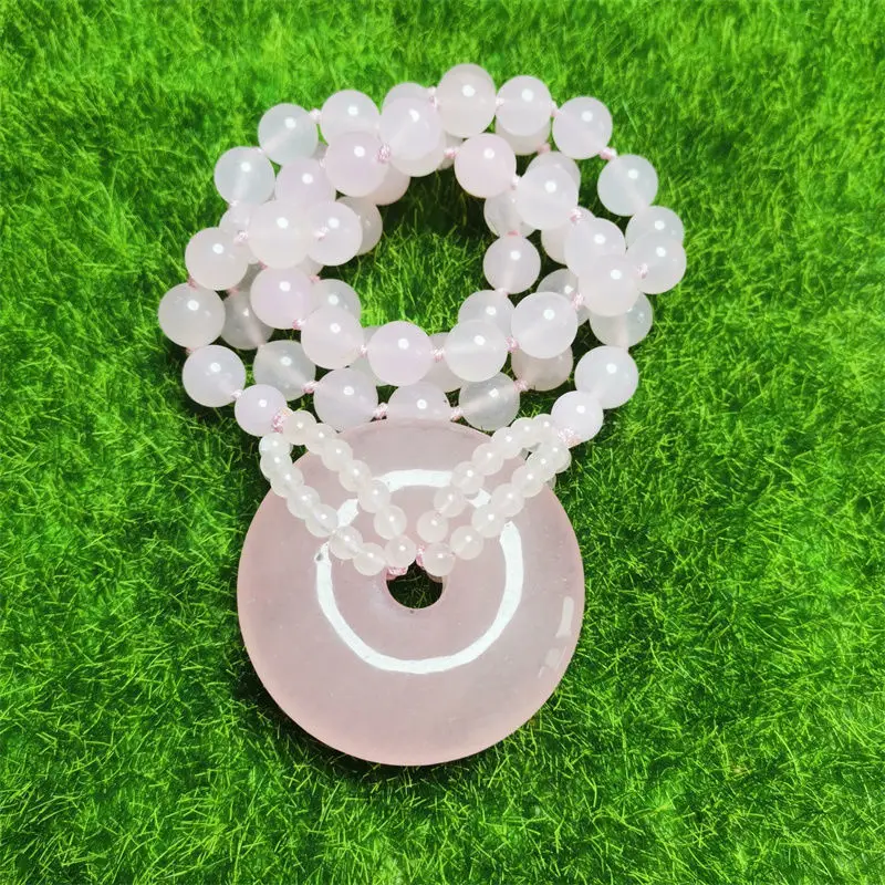 New Natural Ice Powder Safety Buckle Necklace Women's Fashion Versatile Sweater Chain Jewelry
New Natural Ice Powder Safety Buckle Necklace Women's Fashion Versatile Sweater Chain Jewelry