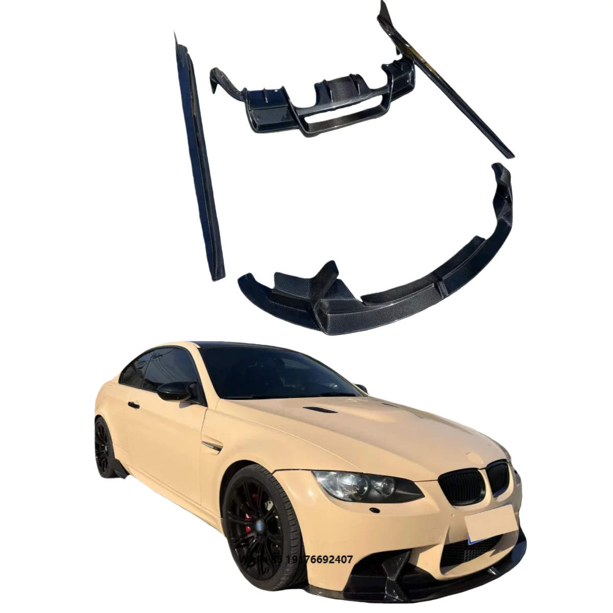 Модификация и обновление для BMW M3: передние и задние спойлеры из углеродного волокна, крылья багажника, комплект кузова, крыло и диффузор.
Модификация и обновление для BMW M3: передние и задние спойлеры из углеродного волокна, крылья багажника, комплект кузова, крыло и диффузор.