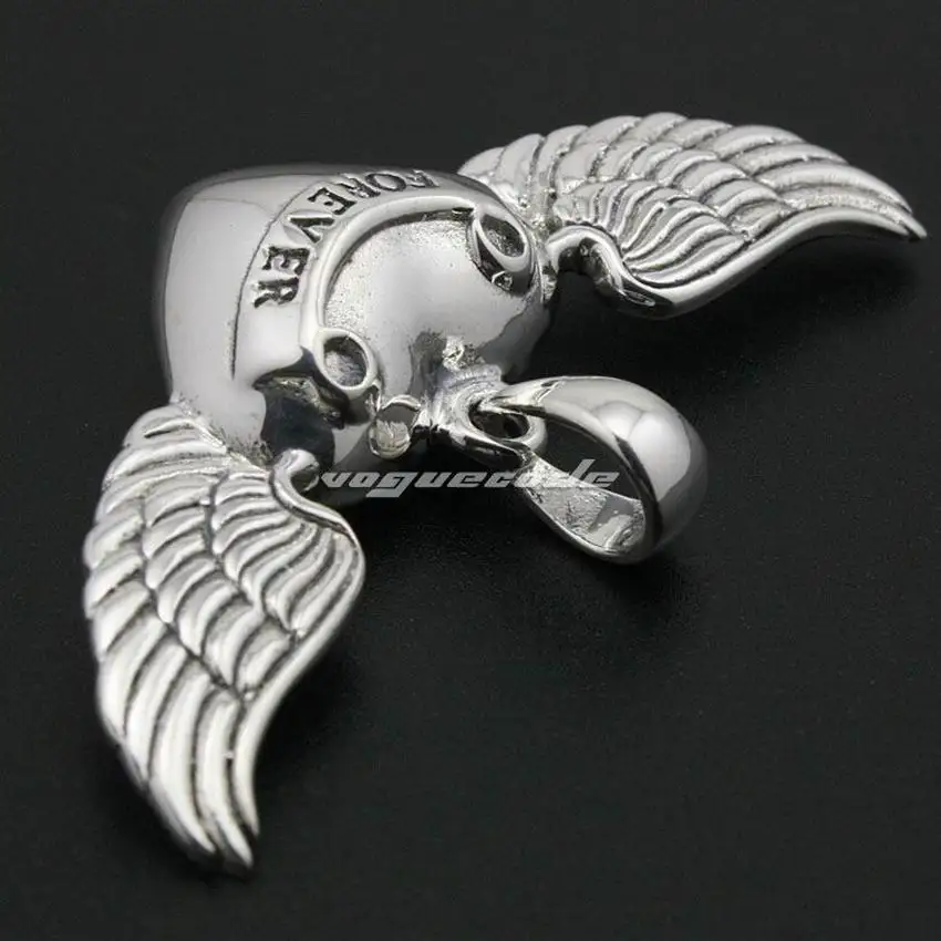 Подвеска из стерлингового серебра 925 пробы с крыльями ангела и перьями в форме сердца Love Forever 8A012
Подвеска из стерлингового серебра 925 пробы с крыльями ангела и перьями в форме сердца Love Forever 8A012