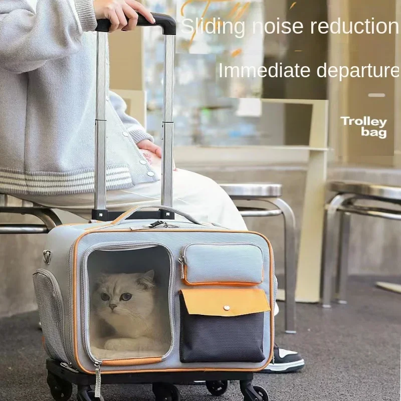 Functional and Fashionable Cat Backpack with Multiple Pockets, Suitable for Pet Travel and Daily Use
Functional and Fashionable Cat Backpack with Multiple Pockets, Suitable for Pet Travel and Daily Use