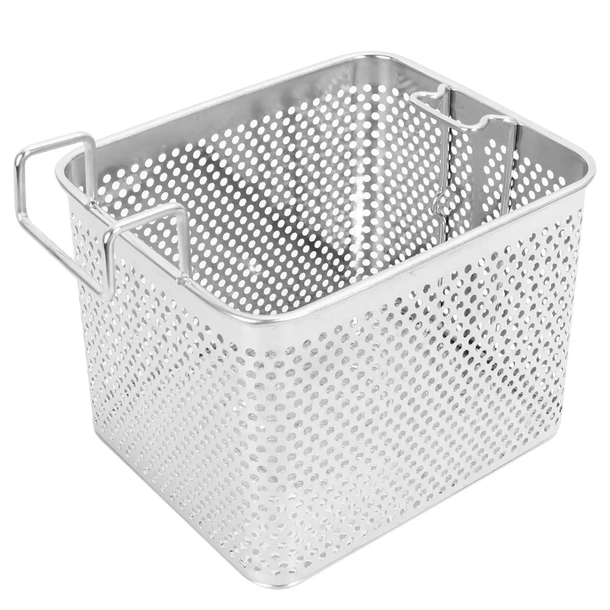 Stainless Steel Frying Basket Deep Fryer Guard Baskets Chips Strainer Mesh Potatoes Colander Oil Drain Hole Disassembled Handle
Stainless Steel Frying Basket Deep Fryer Guard Baskets Chips Strainer Mesh Potatoes Colander Oil Drain Hole Disassembled Handle