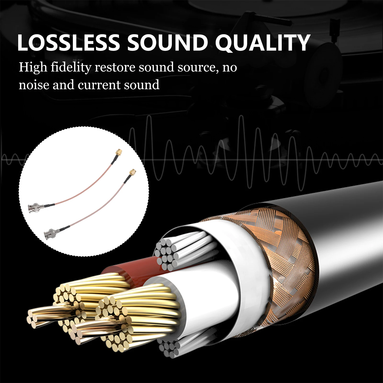 2pcs to SMA Adapter RG316 Low Loss High Signal Transmission Flexible Short Adjustable Connector Polished Surface 
2pcs to SMA Adapter RG316 Low Loss High Signal Transmission Flexible Short Adjustable Connector Polished Surface