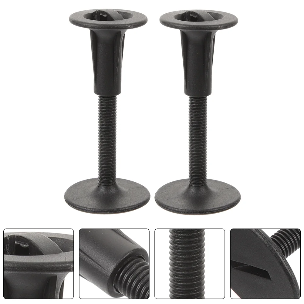 4 Pcs Surfboard Foot Rope Safety Buckle Water Sports Plastic Bolt Canoeing Leash Plug Black Abs
4 Pcs Surfboard Foot Rope Safety Buckle Water Sports Plastic Bolt Canoeing Leash Plug Black Abs